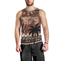 Personalised Bula Fiji 679 Men Tank Top Fijian Tagimoucia Masi Tapa Art LT9 - Polynesian Pride