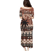 Personalised Bula Fiji 679 Puletasi Fijian Tagimoucia Masi Tapa Art LT9 - Polynesian Pride