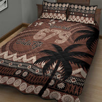 Personalised Bula Fiji 679 Quilt Bed Set Fijian Tagimoucia Masi Tapa Art LT9 - Polynesian Pride