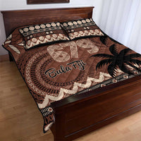 Personalised Bula Fiji 679 Quilt Bed Set Fijian Tagimoucia Masi Tapa Art LT9 - Polynesian Pride