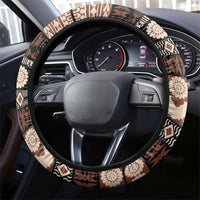 Bula Fiji 679 Steering Wheel Cover Fijian Tagimoucia Masi Tapa Art LT9 - Polynesian Pride