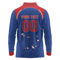 Cape Verde Atlantic Stars Custom Long Sleeve Polo Shirt Football 2026 Supporter