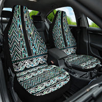 New Zealand Maori Niho Taniwha Car Seat Cover Papua Shell - Mangopare Puhoro Pattern