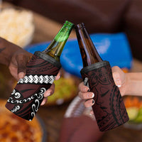 Polynesian Girl Tribal Tattoo 4 in 1 Can Cooler Tumbler Oxbood Vibe LT9 - Polynesian Pride