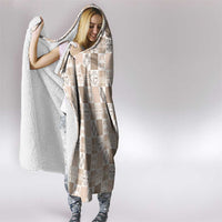 Hawaiian Palaka Quilt Pattern Hooded Blanket Hawaii Culture Bird of Paradise Exotic Motif LT9 - Polynesian Pride