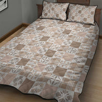Hawaiian Palaka Quilt Pattern Quilt Bed Set Hawaii Culture Bird of Paradise Exotic Motif LT9 - Polynesian Pride