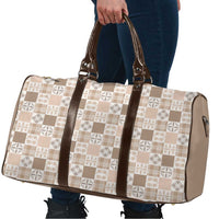 Hawaiian Palaka Quilt Pattern Travel Bag Hawaii Culture Bird of Paradise Exotic Motif LT9 - Polynesian Pride