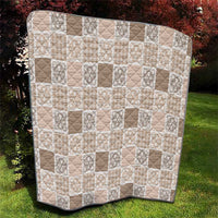 Hawaiian Palaka Quilt Pattern Quilt Hawaii Culture Tropical Flowers Mix - Polynesian Pride