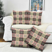 Seamless Pattern Pikake Lei Pillow Cover Floral Squares Pikake - Polynesian Pride