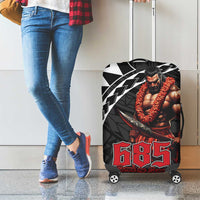 Samoan Pride Polynesian Tribal Warrior Luggage Cover 685 Samoa Mo Samoa