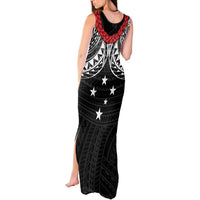 Samoan Tanoa Kava Bowl Ula Fala Tank Maxi Dress Polynesian Tribal Vibe LT9 - Polynesian Pride