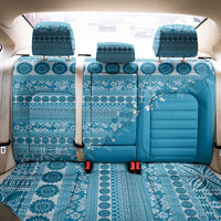 Fiji Marau na Kerisimasi Back Car Seat Cover Aqua Tagimoucia Tapa Masi Tribal LT9 - Polynesian Pride