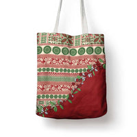 Fiji Marau na Kerisimasi Tote Bag Red Tagimoucia Tapa Masi Tribal LT9 - Polynesian Pride