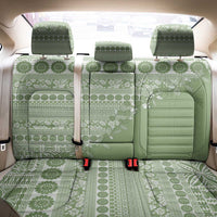 Fiji Marau na Kerisimasi Back Car Seat Cover Sage Green Tagimoucia Tapa Masi Tribal LT9 - Polynesian Pride