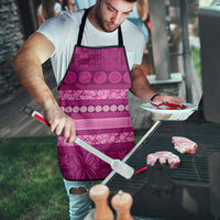 Fiji Marau na Kerisimasi Apron Pink Tapa Masi Inspired Christmas - Polynesian Pride
