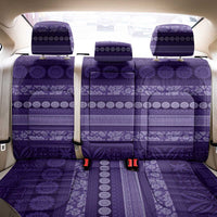 Fiji Marau na Kerisimasi Back Car Seat Cover Purple Tapa Masi Inspired Christmas LT9 - Polynesian Pride