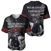 New Zealand Mother's Day Baseball Jersey Maori Hongi Aroha Ahau Ki A Koe Mama LT9 - Polynesian Pride