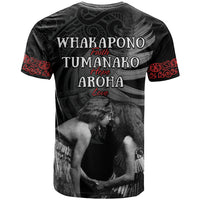 New Zealand Mother's Day T Shirt Maori Hongi Aroha Ahau Ki A Koe Mama LT9 - Polynesian Pride