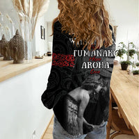 New Zealand Mother's Day Women Casual Shirt Maori Hongi Aroha Ahau Ki A Koe Mama LT9 - Polynesian Pride