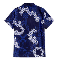 Mokihana Maile and Ilima Leis Family Matching Mermaid Dress and Hawaiian Shirt Uliuli Hawaiian Tapa Quilt Pattern LT9 - Polynesian Pride