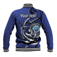 Personalized FSM 1986 Independence Day Baseball Jacket Polynesian Shark Tattoo Style LT9 - Polynesian Pride