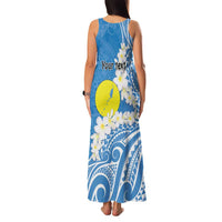 Personalized Palau 1994 Belau Rekid Family Matching Tank Maxi Dress and Hawaiian Shirt Polynesian Plumeria Style LT9 - Polynesian Pride