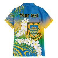 Personalised Tuvalu 1978 Independence Day Family Matching Mermaid Dress and Hawaiian Shirt Polynesian Plumeria Style LT9 - Polynesian Pride