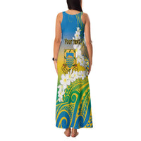 Personalised Tuvalu 1978 Independence Day Family Matching Tank Maxi Dress and Hawaiian Shirt Polynesian Plumeria Style LT9 - Polynesian Pride