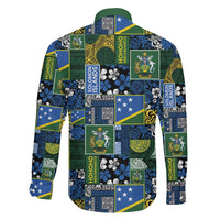 Solomon Islands Meri Kirihimete Family Matching Summer Maxi Dress and Hawaiian Shirt Pacific Patchwork Xmas Vibes LT9 - Polynesian Pride