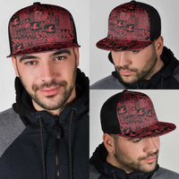 Black Tonga Kilisimasi Fiefia Mesh Trucker Cap Pacific Patchwork Xmas Vibes LT9 - Polynesian Pride