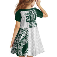 Polynesian Hawaii Volleyball Custom Family Matching Off Shoulder Maxi Dress and Hawaiian Shirt Kakau with Sport Style LT9 - Polynesian Pride