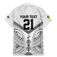 New Caledonia Football Custom Family Matching Mermaid Dress and Hawaiian Shirt Go Champions Les Cagous LT9 - Polynesian Pride