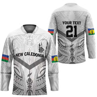 New Caledonia Football Custom Hockey Jersey Go Champions Les Cagous - Polynesian Pride
