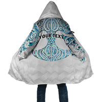 Queensland Maori Kiwi Personalised Cloak Ma Kakariki Papua Shell Maori Tribal Tattoo LT9 Unisex White - Polynesian Pride
