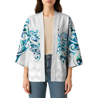 Queensland Maori Kiwi Personalised Kimono Ma Kakariki Papua Shell Maori Tribal Tattoo LT9 - Polynesian Pride