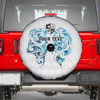 Queensland Maori Kiwi Personalised Spare Tire Cover Ma Kakariki Papua Shell Maori Tribal Tattoo