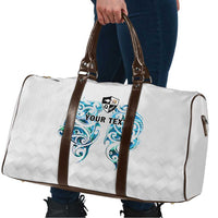 Queensland Maori Kiwi Personalised Travel Bag Ma Kakariki Papua Shell Maori Tribal Tattoo LT9 - Polynesian Pride