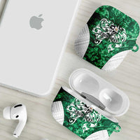 Queensland Maori Kiwi Personalised AirPods Case Kikirangi Papua Shell Maori Tribal Tattoo LT9 - Polynesian Pride