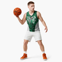 Queensland Maori Kiwi Personalised Basketball Jersey Kikirangi Papua Shell Maori Tribal Tattoo LT9 - Polynesian Pride