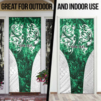 Queensland Maori Kiwi Personalised Door Cover Kikirangi Papua Shell Maori Tribal Tattoo LT9 - Polynesian Pride
