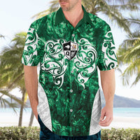 Queensland Maori Kiwi Personalised Hawaiian Shirt Kikirangi Papua Shell Maori Tribal Tattoo LT9 - Polynesian Pride