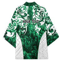Queensland Maori Kiwi Personalised Kimono Kikirangi Papua Shell Maori Tribal Tattoo LT9 - Polynesian Pride
