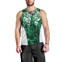 Queensland Maori Kiwi Personalised Men Tank Top Kikirangi Papua Shell Maori Tribal Tattoo LT9 - Polynesian Pride