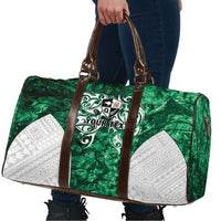 Queensland Maori Kiwi Personalised Travel Bag Kikirangi Papua Shell Maori Tribal Tattoo LT9 - Polynesian Pride
