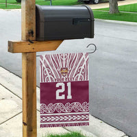 Queensland Maori Nga Hau E Wha Custom Garden Flag Polynesian Maori Tribal Pattern