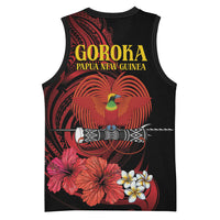 Huli Wigmen Tribe Hela Province Basketball Jersey Papua New Guinea Indigenous Pattern LT9 - Polynesian Pride