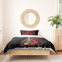 Huli Wigmen Tribe Hela Province Bedding Set Papua New Guinea Indigenous Pattern LT9 - Polynesian Pride