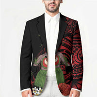 Huli Wigmen Tribe Hela Province Blazer Papua New Guinea Indigenous Pattern LT9 - Polynesian Pride