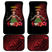 Huli Wigmen Tribe Hela Province Car Mats Papua New Guinea Indigenous Pattern LT9 - Polynesian Pride