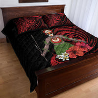 Huli Wigmen Tribe Hela Province Quilt Bed Set Papua New Guinea Indigenous Pattern LT9 - Polynesian Pride